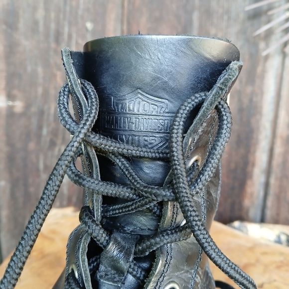 HARLEY-DAVIDSON FOOTWEAR mens Asherton 5" Lace Motorcycle Boot - Picture 6 of 9